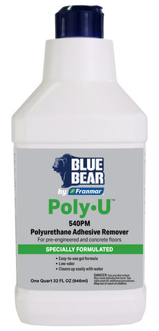 540PM: Poly•U® Polyurethane Adhesive Remover