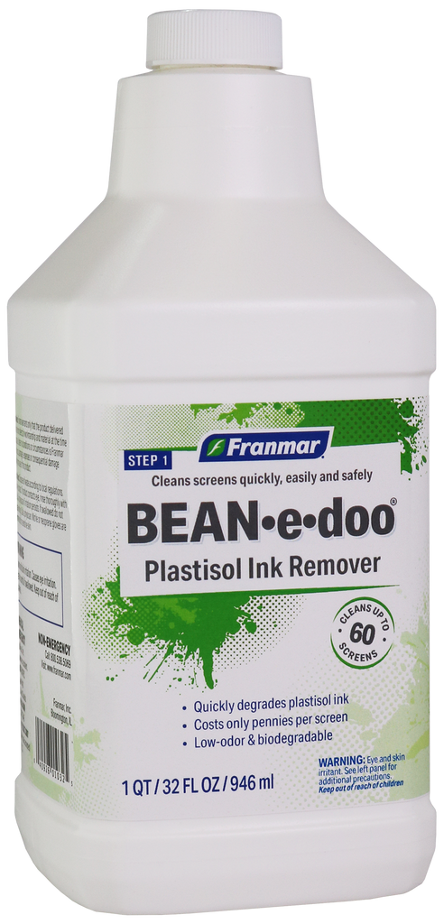 Franmar® BEAN-e-doo® (Plastisol Ink Remover) – Franmar, Inc