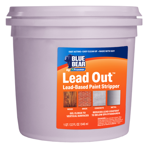 BLUE BEAR® Lead Out™ Lead-Based Paint Stripper