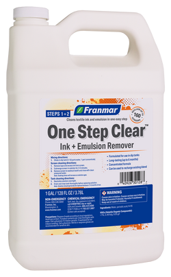 One Step Clear™ (Ink + Emulsion Remover)