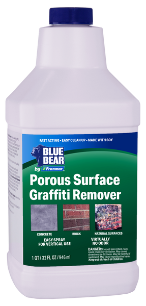BLUE BEAR® Porous Surface Graffiti Remover