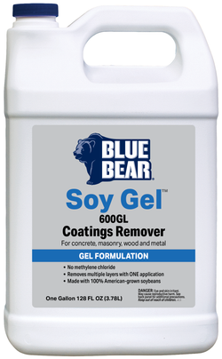 Soy Gel 600GL Coatings Remover 1 gallon product photo