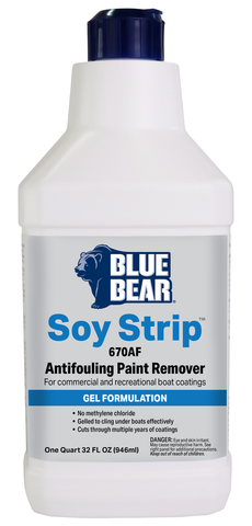 Soy Strip 670AF Antifouling Paint Remover quart product photo