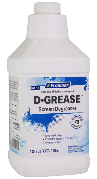 thumbnail image 2 of Ecotex® Screen Printing Mesh Degreaser – 1 Quart (32 Oz) – Concentrate – Made In USA 2 of 5
